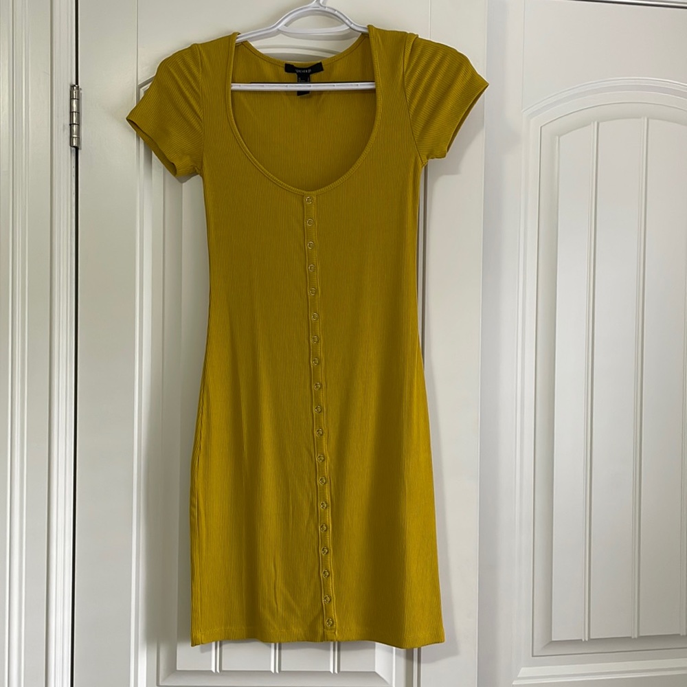 Forever 21 Yellow Dress
